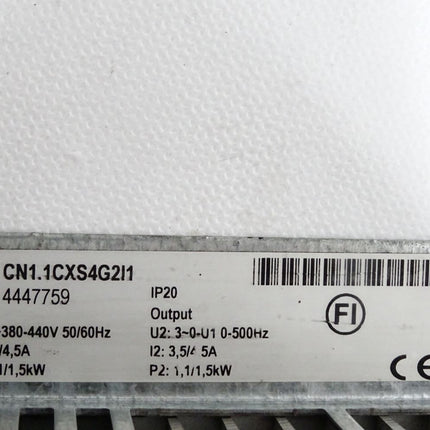 Vacon Frequenzumrichter CN1.1CXS4G2I1 1.1/1.5kW
