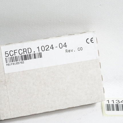 B&R 5CFCRD.1024-04 Rev.C0 CompactFlash 1 Gbyte / Neu OVP - Maranos.de