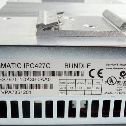 Siemens Microbox PC IPC427C 6ES7675-1DK30-0AA0 6ES7 675-1DK30-0AA0
