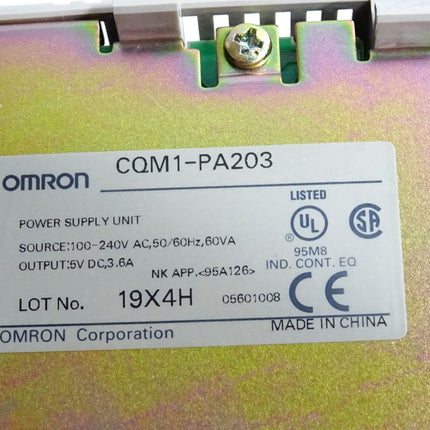Omron Power Supply Unit CQM1-PA203