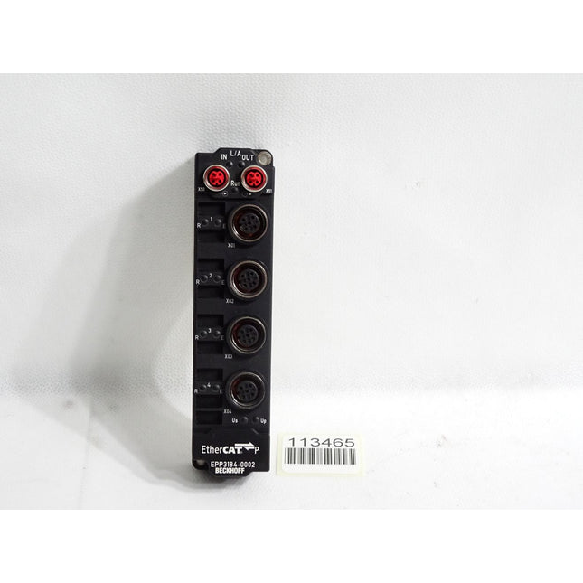 Beckhoff EPP3184-0002 EtherCAT Box 4-Kanal-Analog-Eingang - Maranos.de