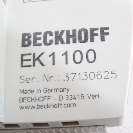 Beckhoff EtherCAT-Koppler EK1100 - Maranos.de