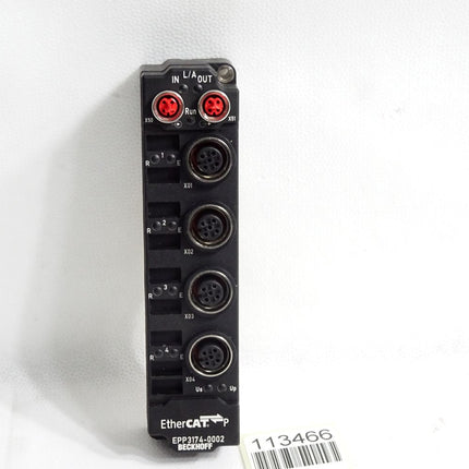 Beckhoff EPP3174-0002 EtherCAT Box 4-Kanal-Analog-Eingang - Maranos.de