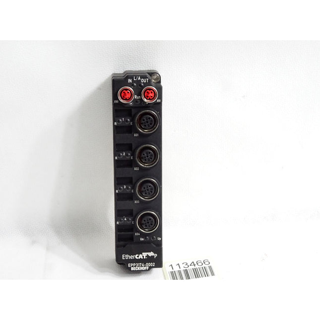 Beckhoff EPP3174-0002 EtherCAT Box 4-Kanal-Analog-Eingang - Maranos.de
