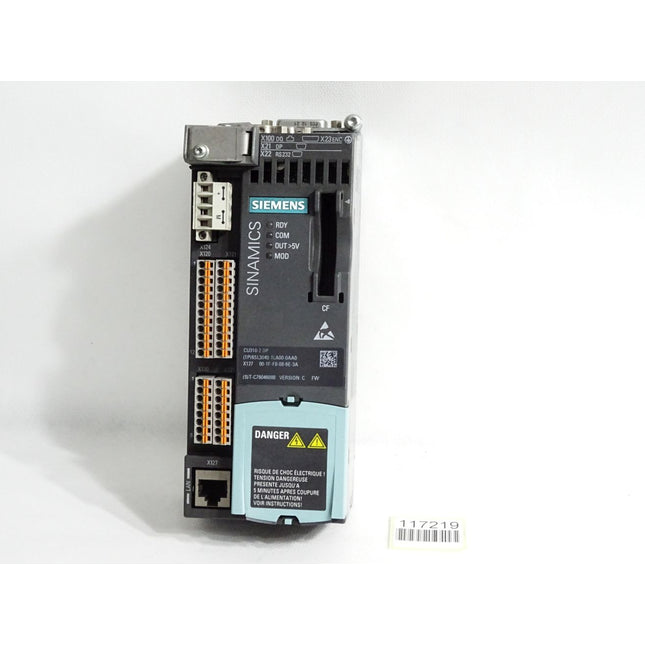 Siemens Sinamics Control Unit CU310-2 DP 6SL3040-1LA00-0AA0