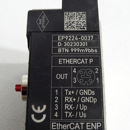 Beckhoff EtherCAT Box 4-Kanal-Powerverteiler EP9224-0037