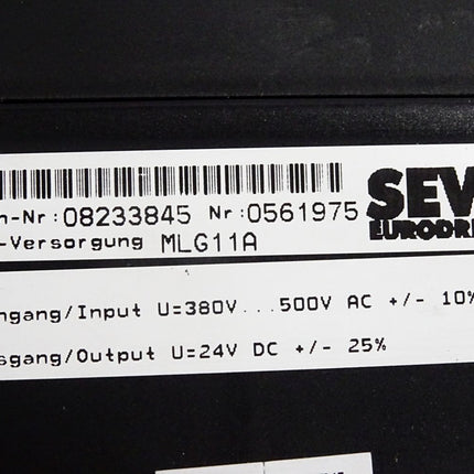 SEW Eurodrive MLG11A 08233845 24V-Versorgung (wie abgebildet ohne Grundplatte)