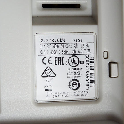Nidec Control Techniques Unidrive M701 2.2/3.0kW M701-034-00062-A  / Neuwertig