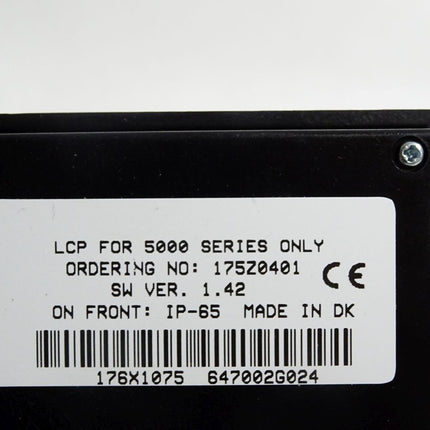 Danfoss Control Panel LCP for 5000 Series 175Z0401