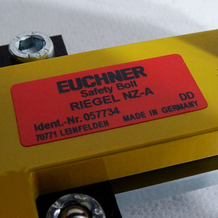 Euchner Riegel NZ-A 057734 für Sicherheitsschalter NZ.VZ und NZ.VZ.VS / Neu OVP