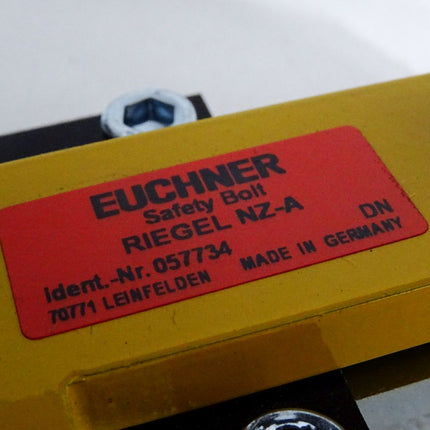 Euchner Riegel NZ-A 057734 für Sicherheitsschalter NZ.VZ und NZ.VZ.VS / Neu OVP