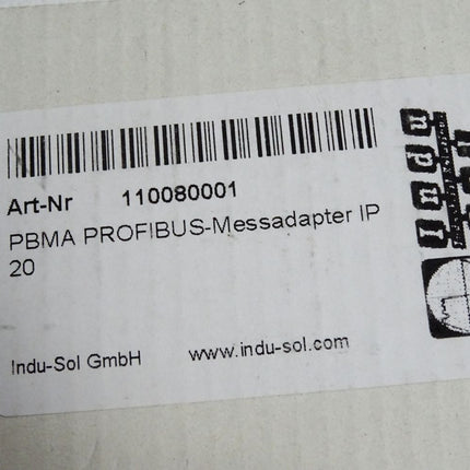 Indu Sol PBMA Profibus-Messadapter 110080012 + 110050006 (110080001) / Neu  OVP