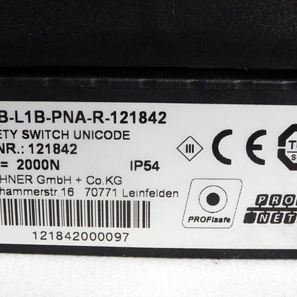 Euchner 121842 MGB-L1B-PNA-R-121842 Multifunctional Gate Box