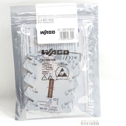 Wago Temperaturmessumformer 857-808 / Neu OVP versiegelt