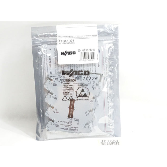 Wago Temperaturmessumformer 857-808 / Neu OVP versiegelt