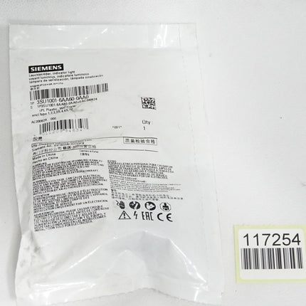 Siemens Leuchtmelder 3SU001-6AA60-0AA0 weiß / Neu OVP
