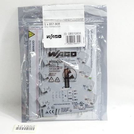 Wago Temperaturmessumformer 857-808 / Neu OVP