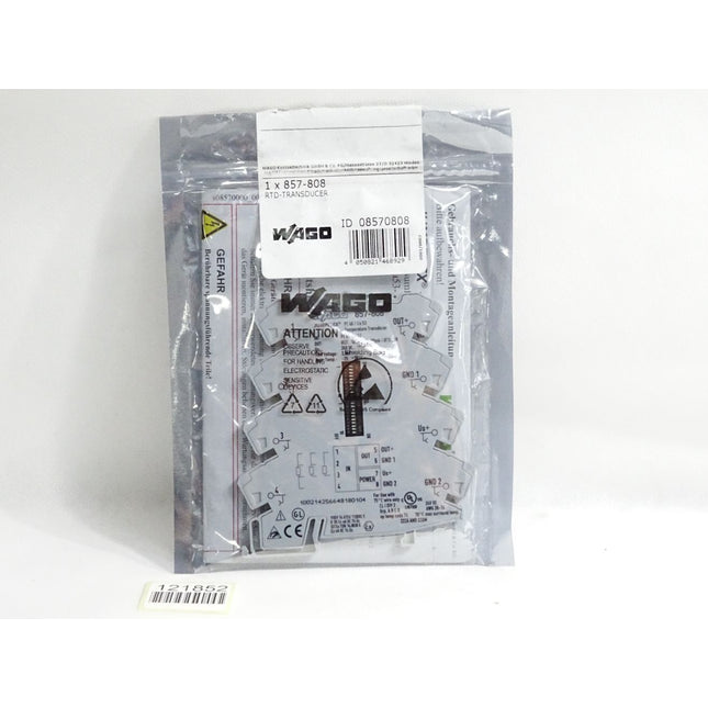 Wago Temperaturmessumformer 857-808 / Neu OVP