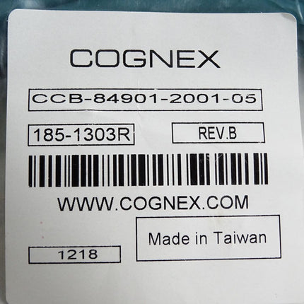 Cognex Ethernet Kabel CCB-84901-2001-05 185-13032R / Neu OVP - Maranos.de