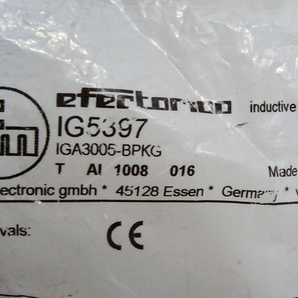 Ifm electronic Efector 100 Induktiver Sensor IGA3005-BPKG IG5397 / Neu OVP