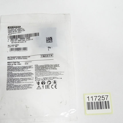 Siemens LED-Modul 3SU1401-1BB20-1AA0 rot / Neu OVP