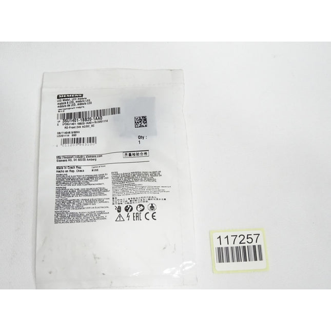 Siemens LED-Modul 3SU1401-1BB20-1AA0 rot / Neu OVP