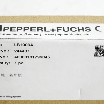 Pepperl+Fuchs Binäreingang LB1009A 244407 / Neu OVP