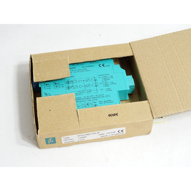 Pepperl+Fuchs Schaltverstärker KFD2-SR2-Ex2.W 132960 / Neu OVP