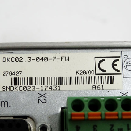 Rexroth Indramat DKC02.3-040-7-FW R911279427 Drive controller - Maranos.de