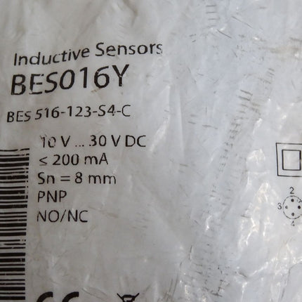 Balluff Induktiver Sensor BES016Y BES 516-123-S4-C / Neu OVP - Maranos.de