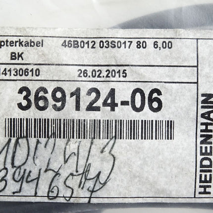 Heidenhain Adapterkabel 369124-06 / Neu OVP - Maranos.de