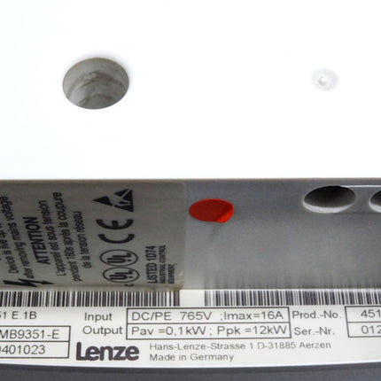 Lenze EMB9351-E 00401023 33.9351 E.1B Bremsmodul - Maranos.de