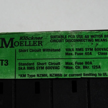 Klöckner Moeller T3 340B T3-6-15866 Wende-Polumschalter