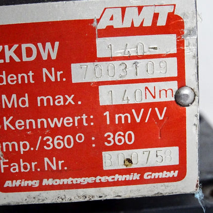 AMT Permanent Magnet Motor 7012028 5800 min-1 DC214E AW2 450 ZKDW140 140-7003109