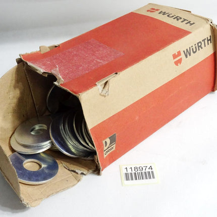 Würth Scheiben DIN9021 17mm Stahl 140HV 041616 / 100 Stück - Maranos.de