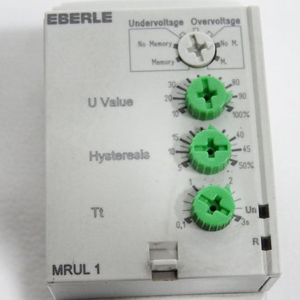 Eberle MRUL1 Überwachungsrelais / Unbenutzt mit lagerspuren