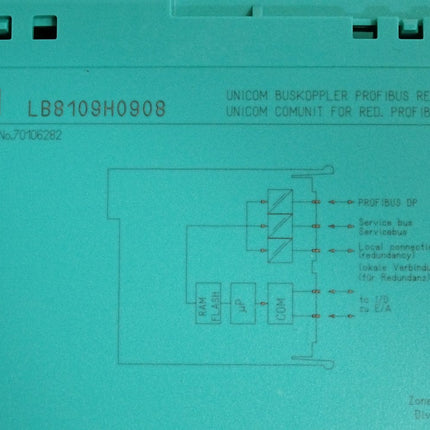 Pepperl+Fuchs Unicom-Buskoppler LB8109H0908 70106282