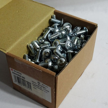 Würth Schrauben 006000820092 SCR-FLG-ISO7380/2-010.9-(A2K) M8X20 / 200 Stück - Maranos.de