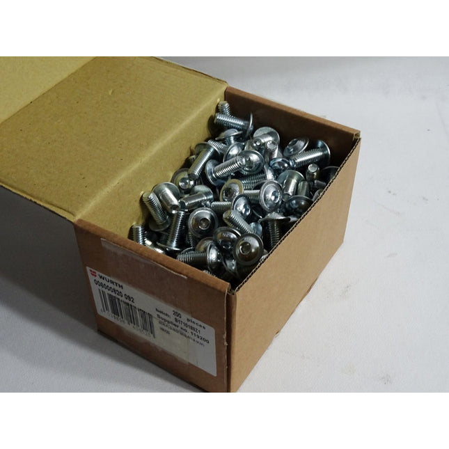 Würth Schrauben 006000820092 SCR-FLG-ISO7380/2-010.9-(A2K) M8X20 / 200 Stück - Maranos.de