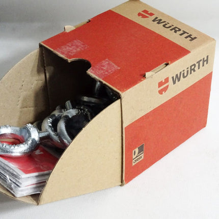 Würth Ringschrauben DIN580 Stahl C15E verzinkt A2K 029598 M8/ 25 Stück - Maranos.de