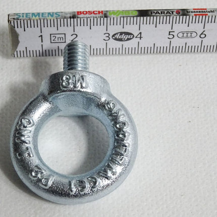 Würth Ringschrauben DIN580 Stahl C15E verzinkt A2K 029598 M8/ 25 Stück - Maranos.de