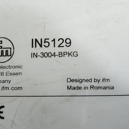 Ifm Electronic IN5129 IN-3004-BPKG / Neu OVP - Maranos.de