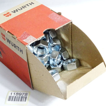 Würth Sechskantmuttern DIN934 SW24 Stahl FKI8I A2K 031716 M16 / 50 Stück - Maranos.de