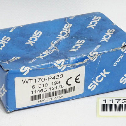Sick 6010198 WT170-P430 WT170-P430 Reflexions-Lichttaster / Neu OVP