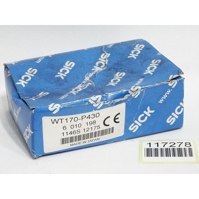 Sick 6010198 WT170-P430 WT170-P430 Reflexions-Lichttaster / Neu OVP
