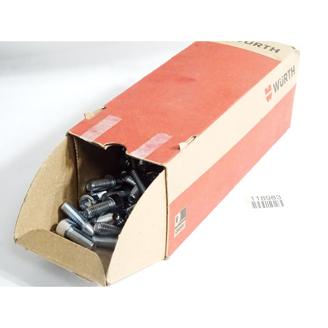 Würth Zylinderschrauben ISO4762 Innensechskant IS8 8.8 M10x25 00841025 200 Stück - Maranos.de