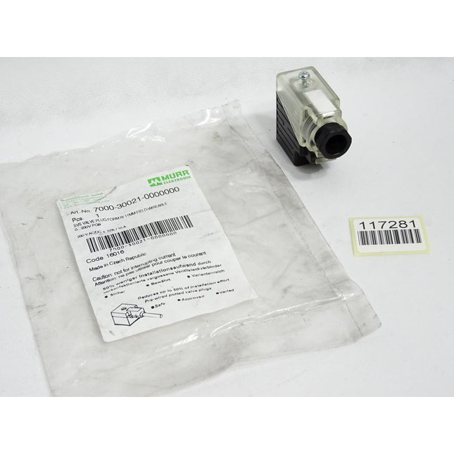 Murr Elektronik 7000-30021-0000000 SVS Ventilstecker / Neu OVP