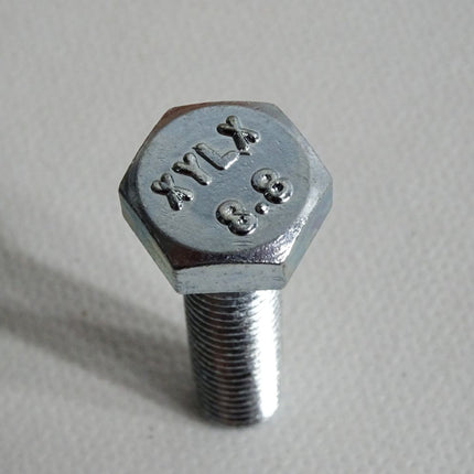 Würth Sechskantschrauben DIN933 SW17 8.8 M10x40 00571040 / 100 Stück - Maranos.de