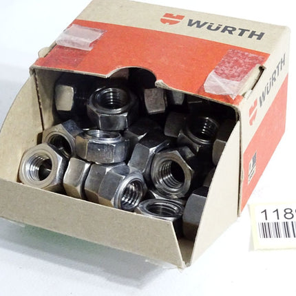 Würth Sechskantschweißmuttern DIN929 A2 M12 030612 / 50 Stück - Maranos.de