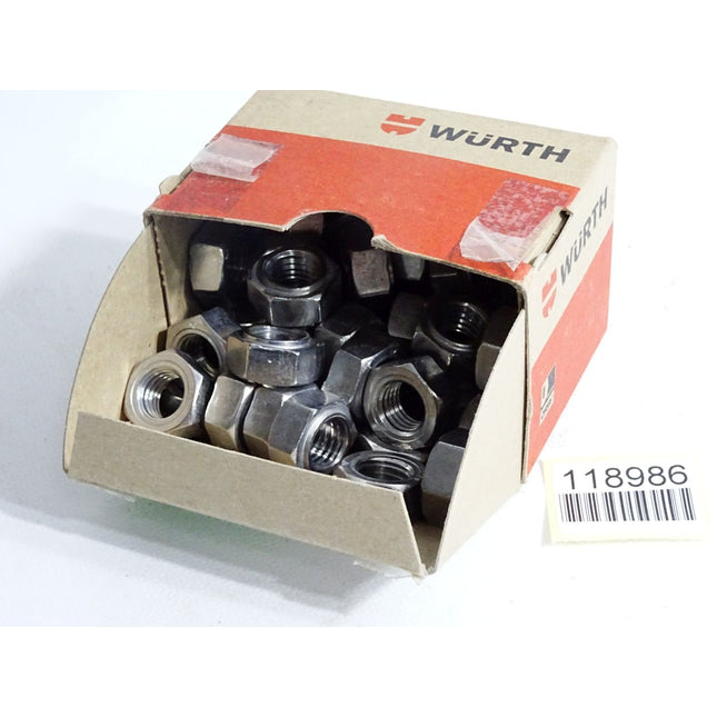 Würth Sechskantschweißmuttern DIN929 A2 M12 030612 / 50 Stück - Maranos.de